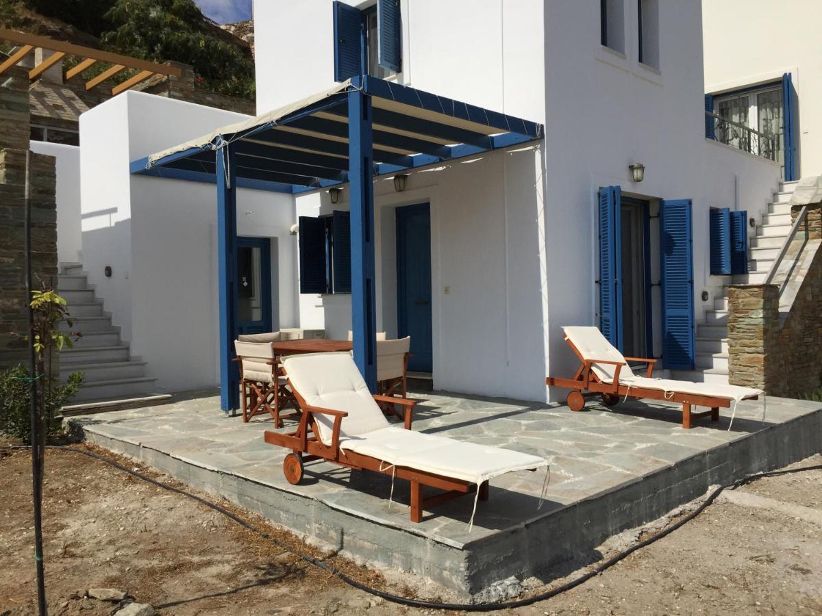 Andros Homes Sea Side Apartment & Studio غافريون المظهر الخارجي الصورة