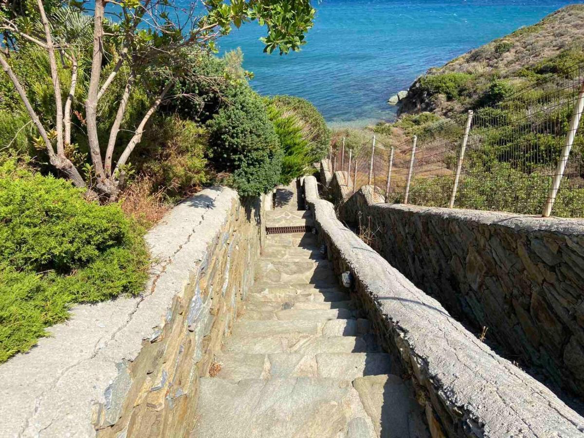 Andros Homes Sea Side Apartment & Studio غافريون المظهر الخارجي الصورة