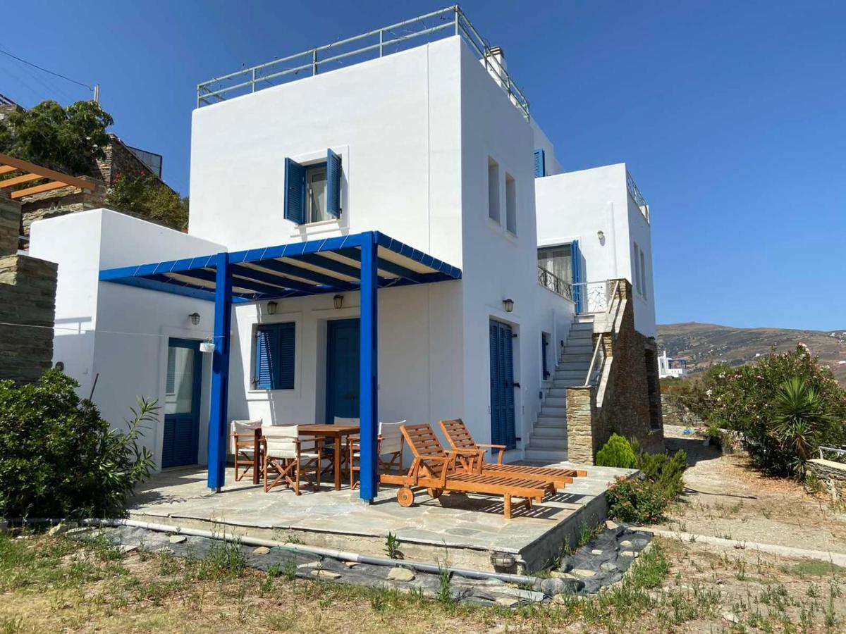Andros Homes Sea Side Apartment & Studio غافريون المظهر الخارجي الصورة
