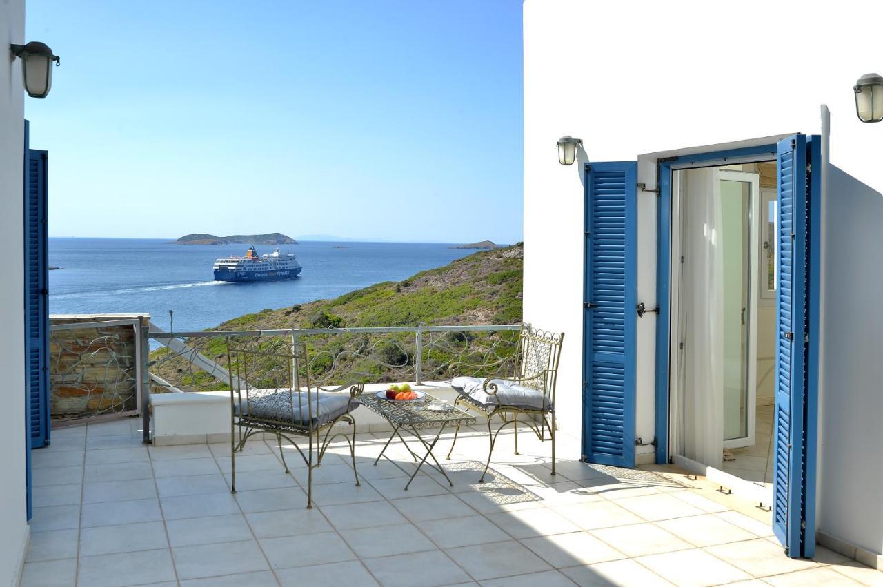 Andros Homes Sea Side Apartment & Studio غافريون المظهر الخارجي الصورة