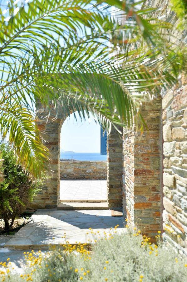 Andros Homes Sea Side Apartment & Studio غافريون المظهر الخارجي الصورة