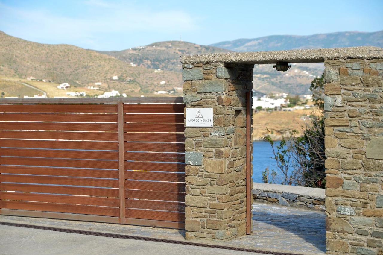 Andros Homes Sea Side Apartment & Studio غافريون المظهر الخارجي الصورة